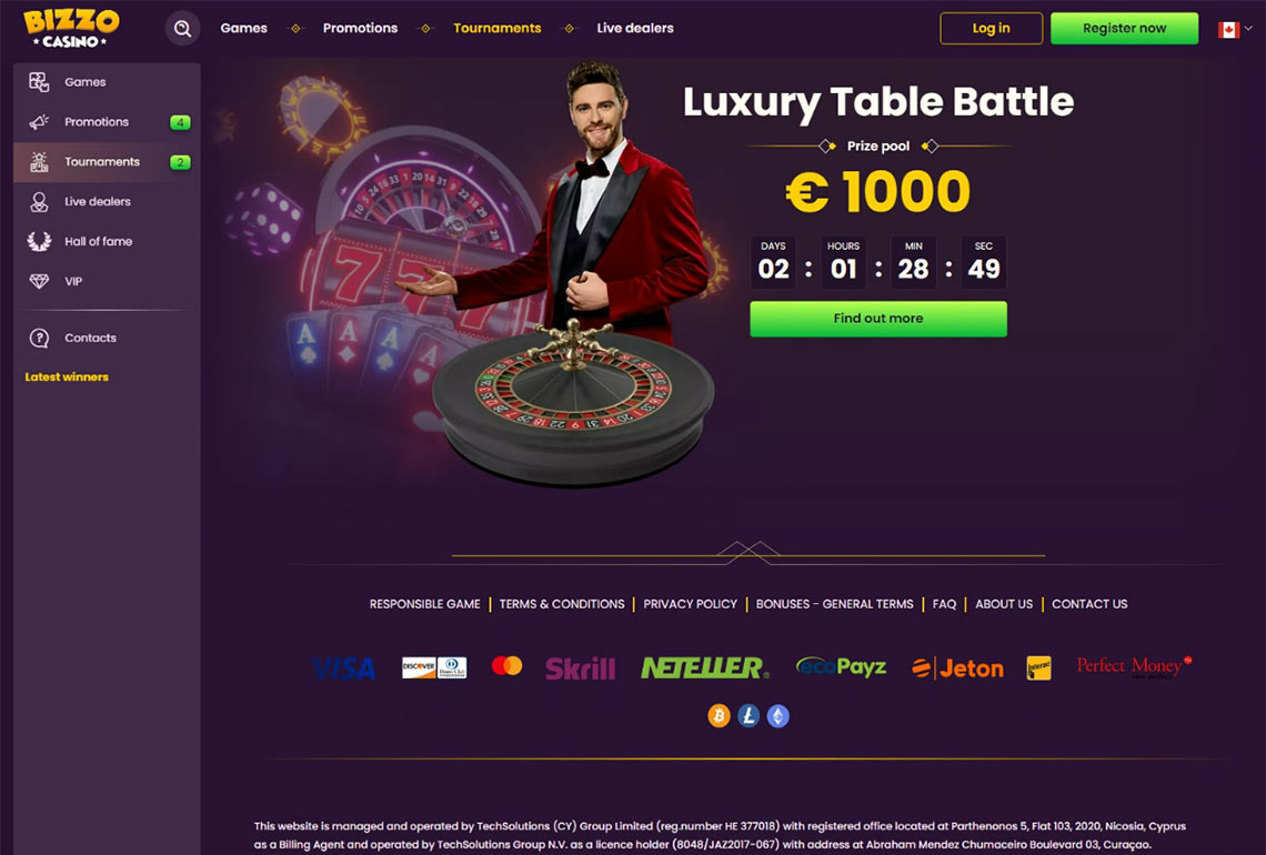 Ανασκόπηση των Καλύτερων Προοδευτικών Τζακπότ στο Bizzo Cazino ελλαδα Τα Καλύτερα Ζωντανά Καζίνο στο Bizzo Cazino ελλαδα για το 2024