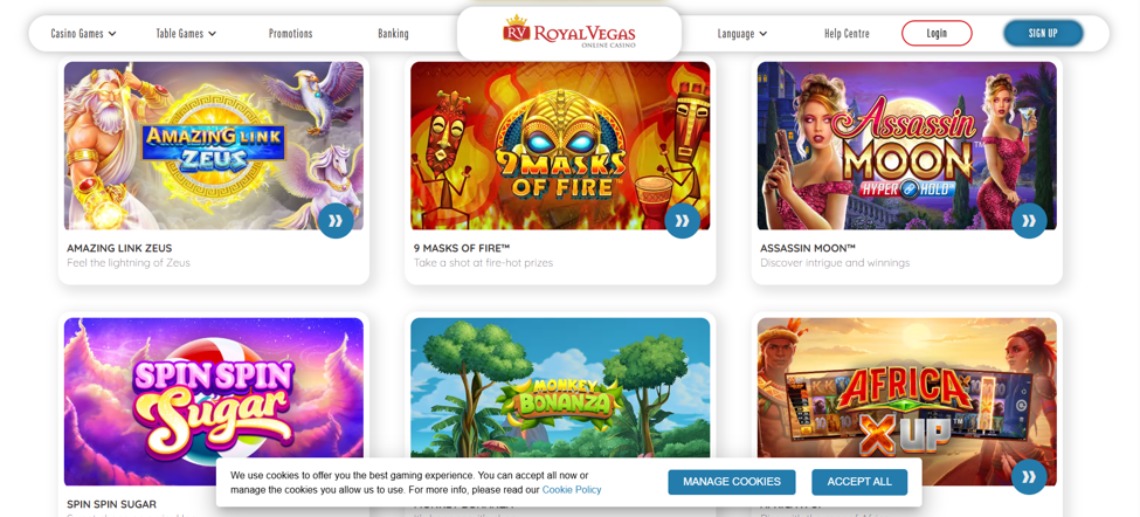 Royal Vegas Review